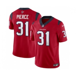 Men's Houston Texans #31 Dameon Pierce Red 2023 F.U.S.E Vapor Untouchable Football Stitched Jersey