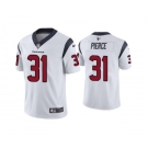 Men's Houston Texans #31 Dameon Pierce White Vapor Untouchable Limited Stitched Jersey