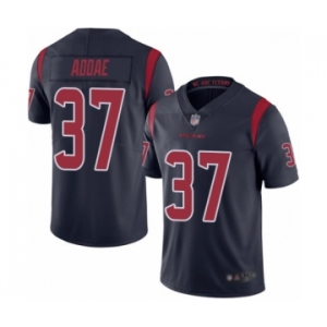 Men's Houston Texans #37 Jahleel Addae Limited Navy Blue Rush Vapor Untouchable Football Jersey