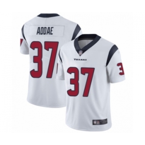 Men's Houston Texans #37 Jahleel Addae White Vapor Untouchable Limited Player Football Jersey