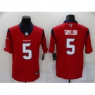 Men's Houston Texans #5 Tyrod Taylor Nike Red Limited Jersey