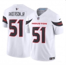 Men's Houston Texans #51 Will Anderson Jr. White 2024 Vapor F.U.S.E. Limited Football Stitched Jersey