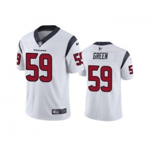 Men's Houston Texans #59 Kenyon Green White Vapor Untouchable Limited Stitched Jersey