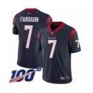 Men's Houston Texans #7 Ka'imi Fairbairn Navy Blue Team Color Vapor Untouchable Limited Player 100th Season Football Jersey