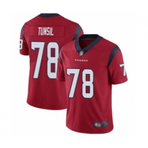 Men's Houston Texans #78 Laremy Tunsil Red Alternate Vapor Untouchable Limited Player Football Jersey