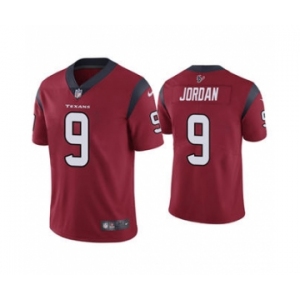 Men's Houston Texans #9 Brevin Jordan Red Vapor Untouchable Limited Stitched Football Jersey
