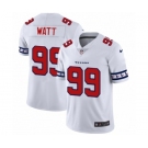 Men's Houston Texans #99 J.J. Watt White Team Logo Cool Edition Jersey