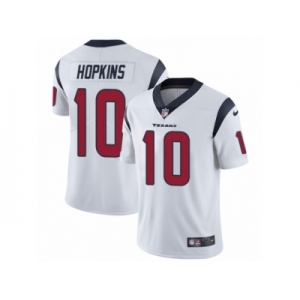 Men's Nike Houston Texans #10 DeAndre Hopkins Vapor Untouchable Limited White NFL Jersey