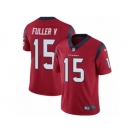 Men's Nike Houston Texans #15 Will Fuller V Vapor Untouchable Limited Red Alternate NFL Jersey