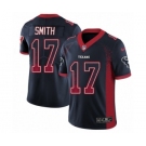 Men's Nike Houston Texans #17 Vyncint Smith Limited Navy Blue Rush Drift Fashion NFL Jersey