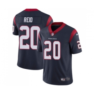 Men's Nike Houston Texans #20 Justin Reid Navy Blue Team Color Vapor Untouchable Limited Player NFL Jersey