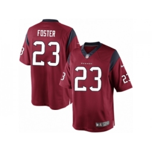 Men's Nike Houston Texans #23 Arian Foster Limited Red Alternate NFL Jersey