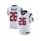 Men's Nike Houston Texans #26 Lamar Miller Vapor Untouchable Limited White NFL Jersey