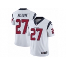 Men's Nike Houston Texans #27 Jose Altuve Vapor Untouchable Limited White NFL Jersey