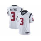 Men's Nike Houston Texans #3 Tom Savage Vapor Untouchable Limited White NFL Jersey