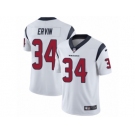 Men's Nike Houston Texans #34 Tyler Ervin Vapor Untouchable Limited White NFL Jersey