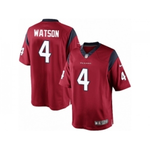 Men's Nike Houston Texans #4 Deshaun Watson Limited Red Alternate NFL Jersey