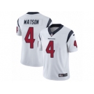 Men's Nike Houston Texans #4 Deshaun Watson Vapor Untouchable Limited White NFL Jersey