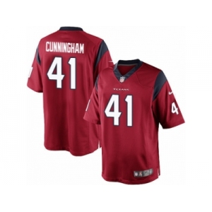 Men's Nike Houston Texans #41 Zach Cunningham Limited Red Alternate NFL Jersey