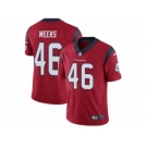 Men's Nike Houston Texans #46 Jon Weeks Vapor Untouchable Limited Red Alternate NFL Jersey