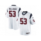 Men's Nike Houston Texans #53 Max Bullough Limited White NFL Jersey