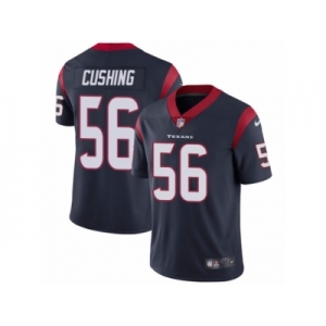 Men's Nike Houston Texans #56 Brian Cushing Vapor Untouchable Limited Navy Blue Team Color NFL Jersey