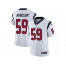 Men's Nike Houston Texans #59 Whitney Mercilus Vapor Untouchable Limited White NFL Jersey