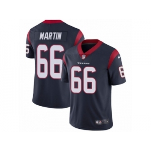 Men's Nike Houston Texans #66 Nick Martin Vapor Untouchable Limited Navy Blue Team Color NFL Jersey