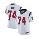 Men's Nike Houston Texans #74 Kendall Lamm White Vapor Untouchable Limited Player NFL Jersey