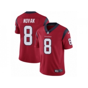 Men's Nike Houston Texans #8 Nick Novak Vapor Untouchable Limited Red Alternate NFL Jersey