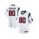 Men's Nike Houston Texans #80 Andre Johnson Limited White NFL Jersey