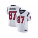 Men's Nike Houston Texans #87 C.J. Fiedorowicz Vapor Untouchable Limited White NFL Jersey