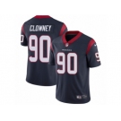 Men's Nike Houston Texans #90 Jadeveon Clowney Vapor Untouchable Limited Navy Blue Team Color NFL Jersey