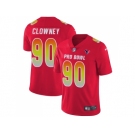 Nike Houston Texans #90 Jadeveon Clowney Red Men Stitched NFL Limited AFC 2018 Pro Bowl Jersey