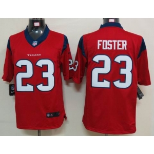 nike nfl jerseys houston texans #23 foster red[nike limited]