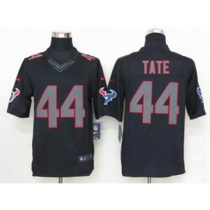 nike nfl jerseys houston texans #44 tate black[nike limited]