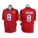 nike nfl jerseys houston texans #8 schaub red[nike limited 10th patch]