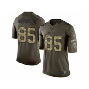 nike nfl jerseys houston texans #85 nate washington army green[nike Limited Salute To Service]
