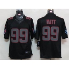 nike nfl jerseys houston texans #99 watt black[nike limited]