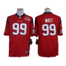 nike nfl jerseys houston texans #99 watt red[nike limited 10th patch]