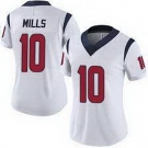 Women Houston Texans #10 Davis Mills White Vapor Untouchable Limited Stitched Jersey