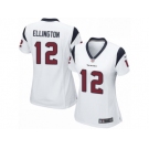 Women Nike Houston Texans #12 Bruce Ellington Game White NFL Jersey