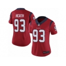 Women Nike Houston Texans #93 Joel Heath Red Alternate Vapor Untouchable Limited Player NFL Jersey