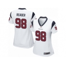 Women Nike Houston Texans #98 D.J. Reader Game White NFL Jersey