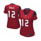 Women's Houston Texans #12 Kenny Stills Game Red Alternate Football Jersey