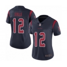 Women's Houston Texans #12 Kenny Stills Limited Navy Blue Rush Vapor Untouchable Football Jersey