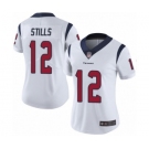 Women's Houston Texans #12 Kenny Stills White Vapor Untouchable Limited Player Football Jersey