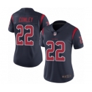 Women's Houston Texans #22 Gareon Conley Limited Navy Blue Rush Vapor Untouchable Football Jersey