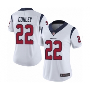 Women's Houston Texans #22 Gareon Conley White Vapor Untouchable Limited Player Football Jersey