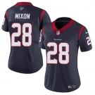 Women's Houston Texans #28 Joe Mixon Navy Vapor Untouchable Limited Stitched Jersey